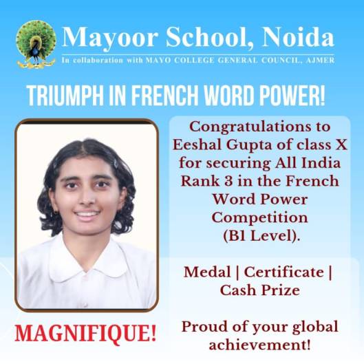 All India Rank 3 – A Magnifique Milestone!